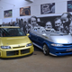 The Espace F1 next to the Sbarro Espace Spider